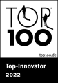 estos Top 100 2022 Award - Logo schwarz weiß 